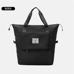 Foldable Travel Bag Large Storage Women Duffel Shoulder Waterproof Handbag