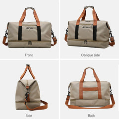 Large Capacity Waterproof Gym Bag for Women and Men