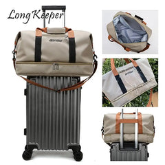 Large Capacity Waterproof Gym Bag for Women and Men