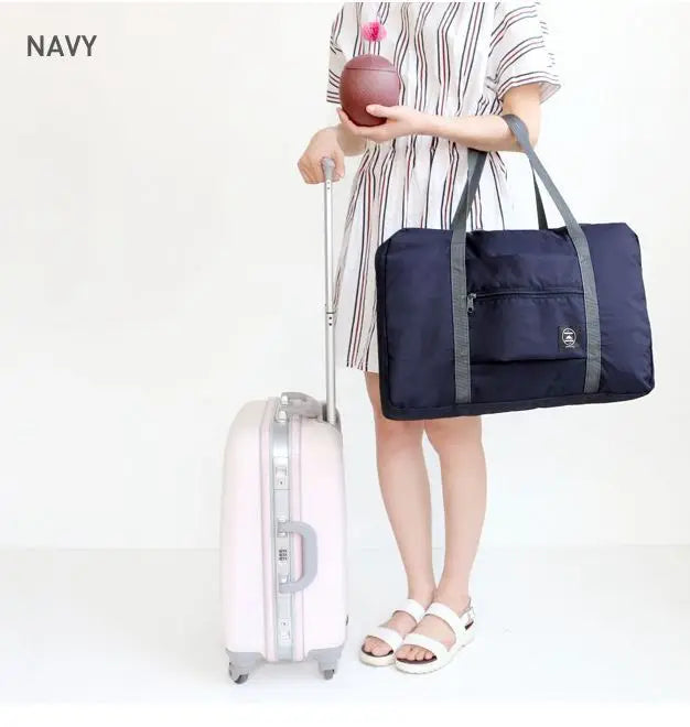 Large Capacity Travel Bag Oxford Cloth Luggage Handbag