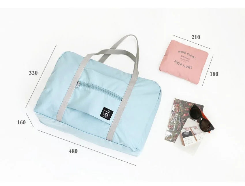 Large Capacity Travel Bag Oxford Cloth Luggage Handbag