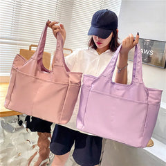 Waterproof Tote Bag Yoga Gym Storage Shoulder Bag Women Handbags