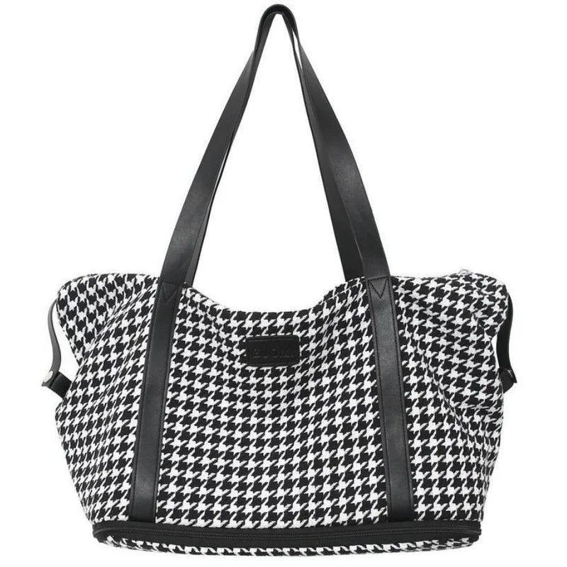 Waterproof Travel Tote Bag for Women - Large Capacity Duffle Handbag E351