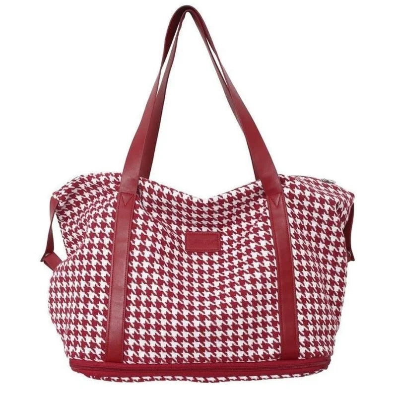 Waterproof Travel Tote Bag for Women - Large Capacity Duffle Handbag E351
