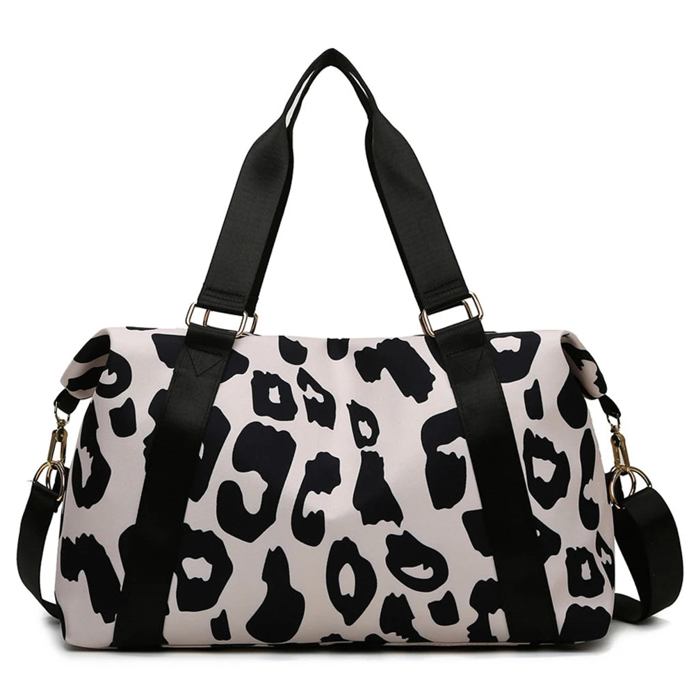 Waterproof Travel Tote Bag for Women, Large Capacity Duffle Handbag