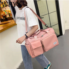 Waterproof Tote Travel Luggage Bag for Women Large Capacity Duffel