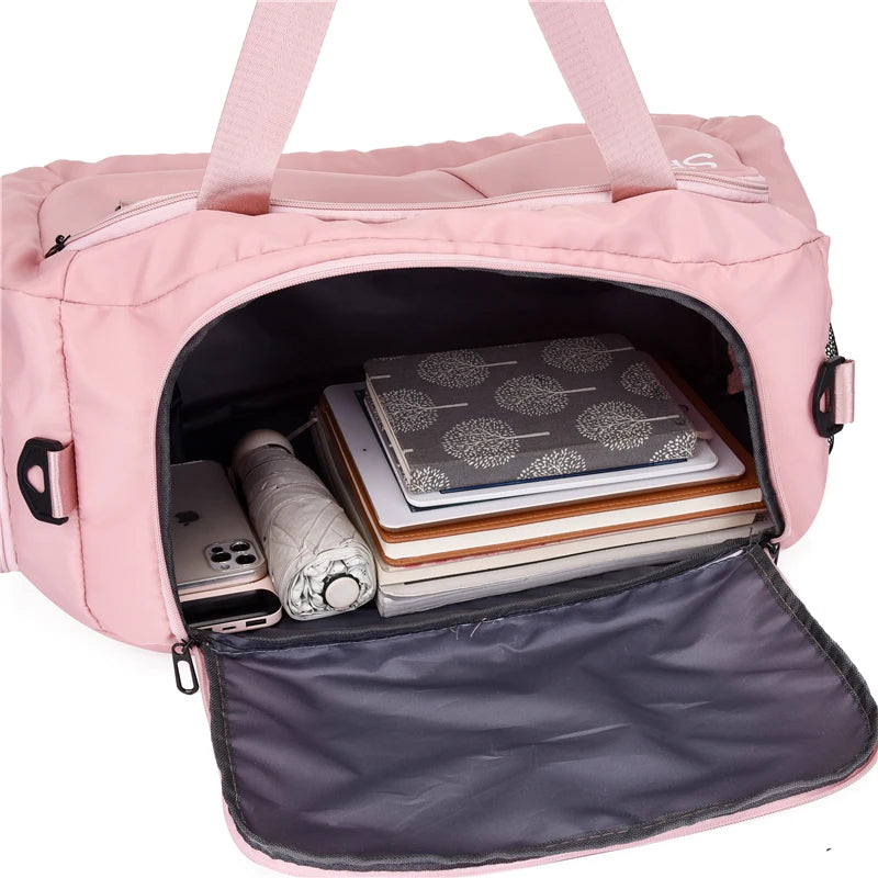 Weekender Carry On Travel Bag, Workout Duffel Bag for Laptop