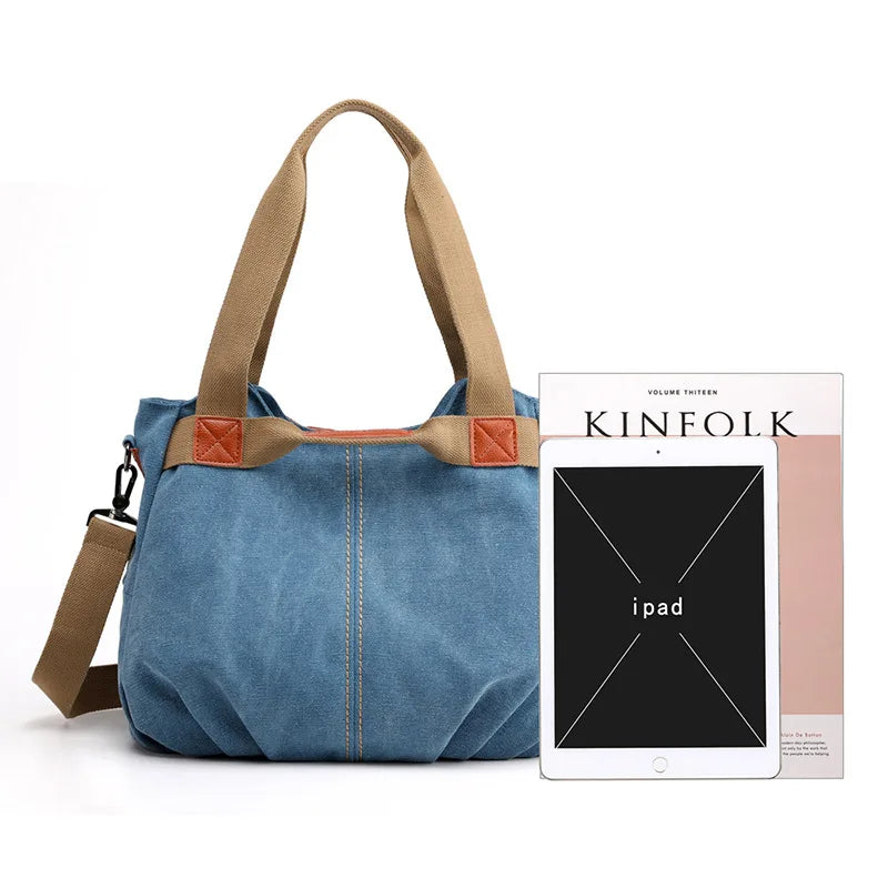 Women Fitness Handbag Travel Shoulder Bag Large Camping Tote