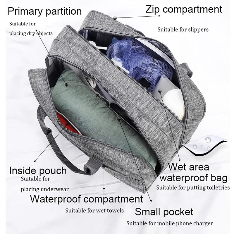 Travel Cosmetic Bag Organizer Woman Wash Pouch Storage Bag