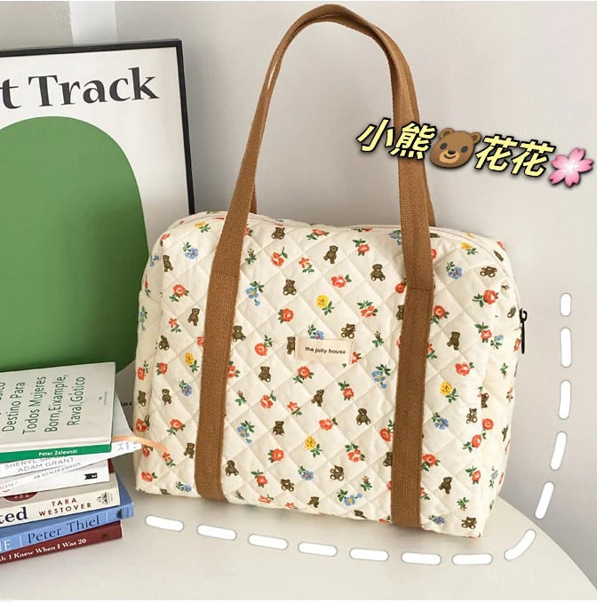 Travel Cosmetic Bag Portable Makeup Storage Large Capacity Zipper