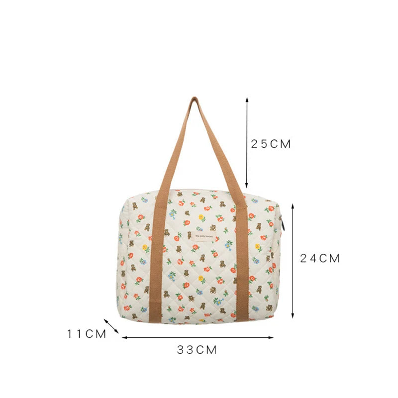 Travel Cosmetic Bag Portable Makeup Storage Large Capacity Zipper