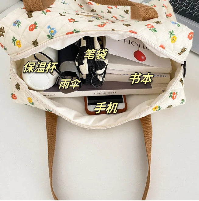 Travel Cosmetic Bag Portable Makeup Storage Large Capacity Zipper