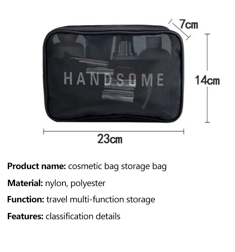 Travel Cosmetic Wash Bag Portable Storage For Men And Women