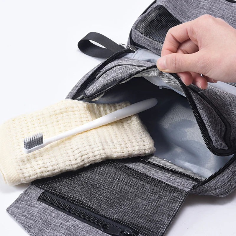 Travel Cosmetic Wash Bag Toiletry Storage Hanging Pouch Portable Makeup