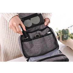 Travel Cosmetic Wash Bag Toiletry Storage Hanging Pouch Portable Makeup