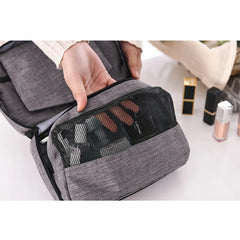 Travel Cosmetic Wash Bag Toiletry Storage Hanging Pouch Portable Makeup