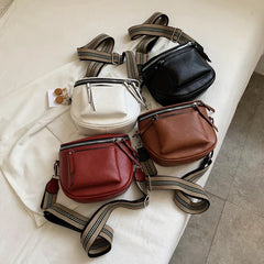 Travel Crossbody Bag Pu Leather Soft Handbags Messenger Bags For Ladies