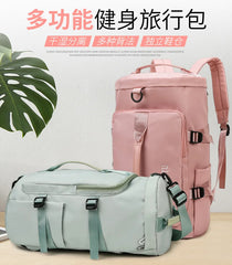 Women's Travel Duffel Bag, Sports Tote Gym Bag, Shoulder Weekender Overnight Bag