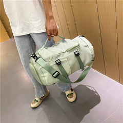 Women's Travel Duffel Bag, Sports Tote Gym Bag, Shoulder Weekender Overnight Bag