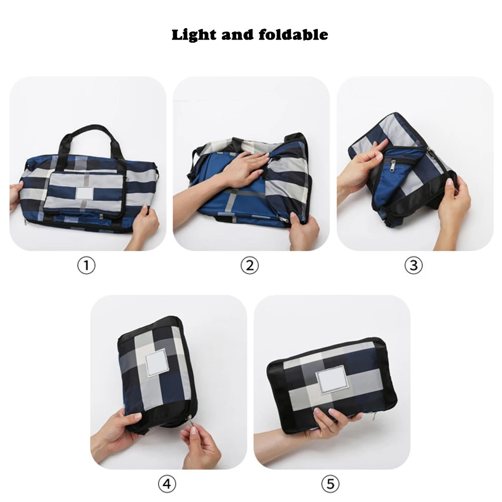 Women's Waterproof Travel Duffel Bag for Dry/Wet Use