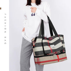 Women's Travel Duffle Bag Gym Weekender Carry On Tote with Luggage Sleeve