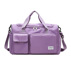 Waterproof Travel Duffle Bag with Wet and Dry Separation Compartments