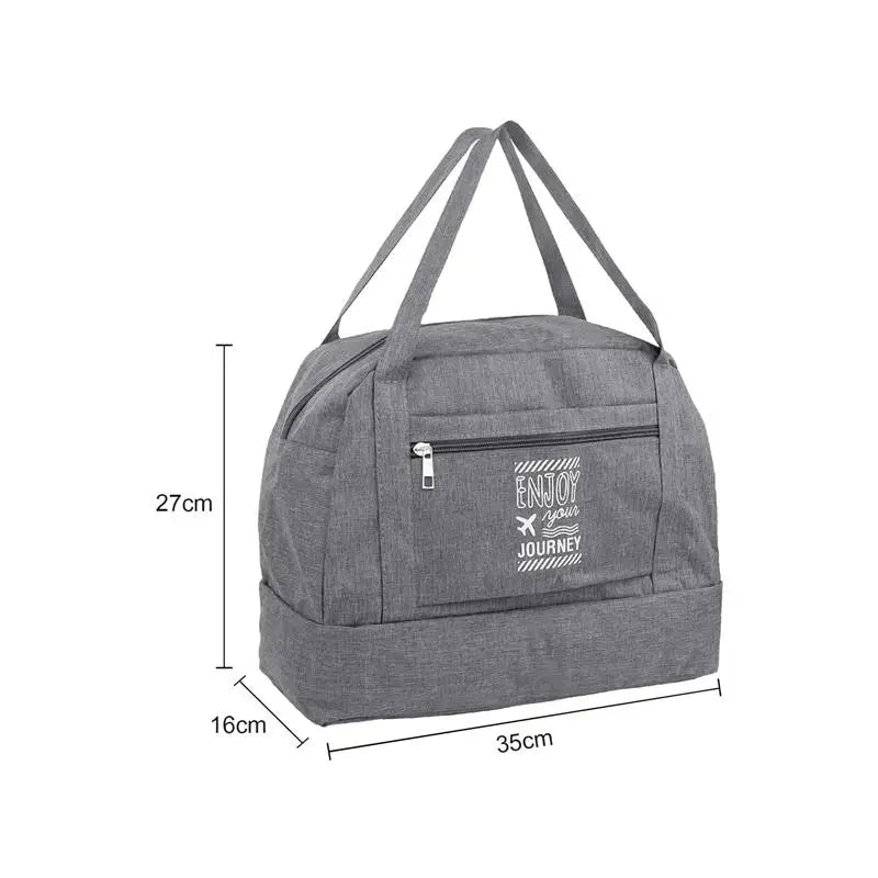 Multifunctional Women Travel Bag Large Capacity Waterproof Tote Handbag