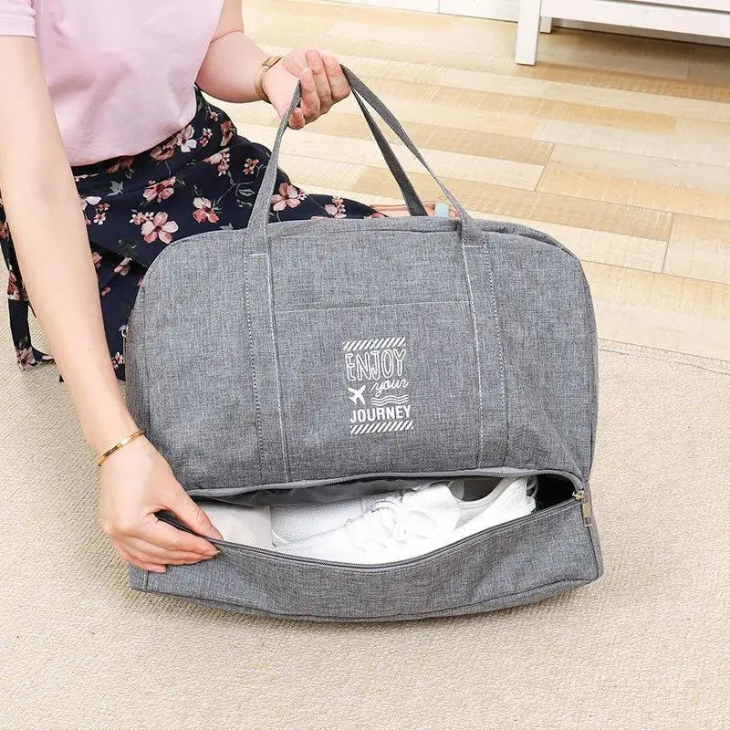 Multifunctional Women Travel Bag Large Capacity Waterproof Tote Handbag