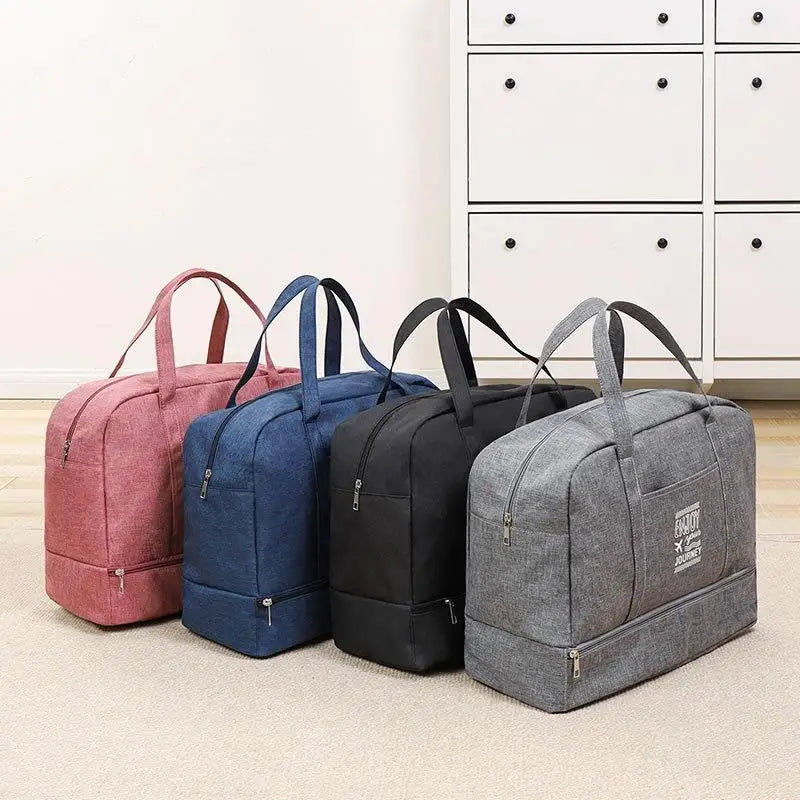 Multifunctional Women Travel Bag Large Capacity Waterproof Tote Handbag