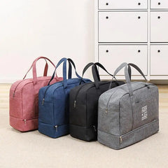 Multifunctional Women Travel Bag Large Capacity Waterproof Tote Handbag