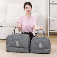 Multifunctional Women Travel Bag Large Capacity Waterproof Tote Handbag
