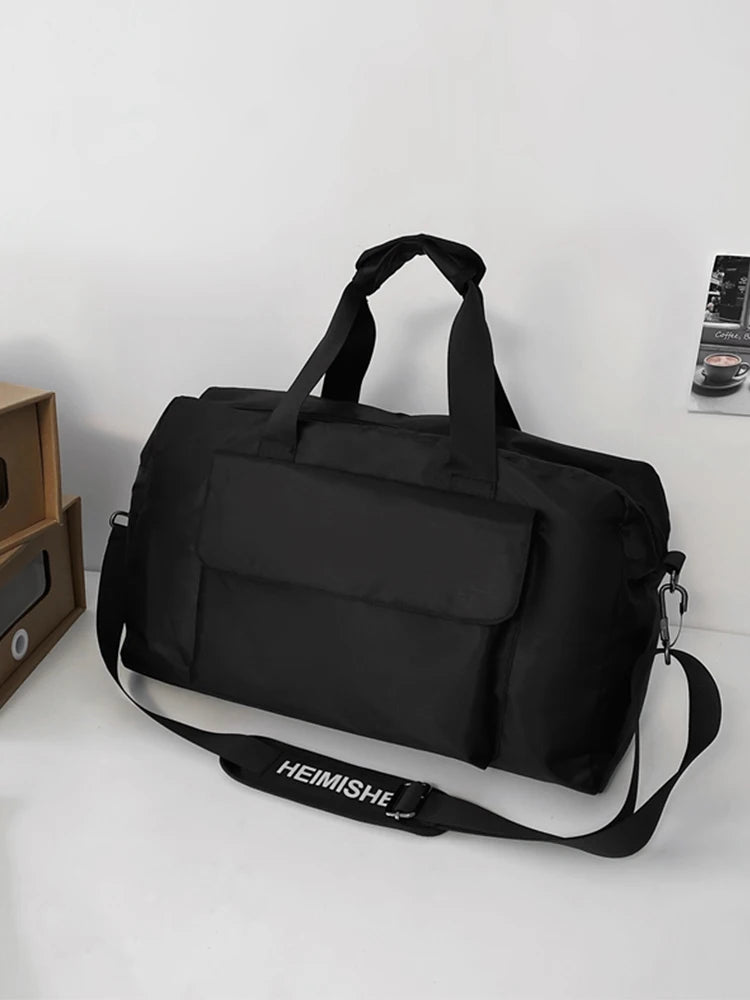 Large Weekend Bag Fitness Handbag Sports Crossbody Messenger Outdoor Bag