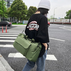 Large Weekend Bag Fitness Handbag Sports Crossbody Messenger Outdoor Bag