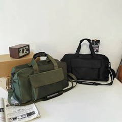 Large Weekend Bag Fitness Handbag Sports Crossbody Messenger Outdoor Bag