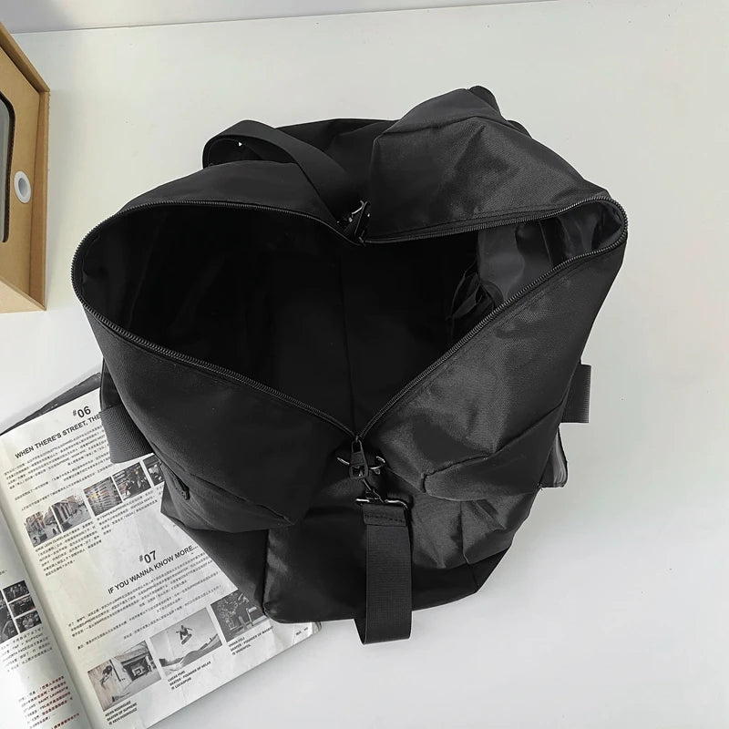 Large Weekend Bag Fitness Handbag Sports Crossbody Messenger Outdoor Bag