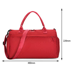 Large Capacity Gym Bag Solid Yoga Storage Bag Oxford for Fitness Swimming