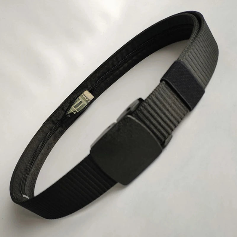 Anti Theft Waist Belt Hidden Cash DIY Strap Belt