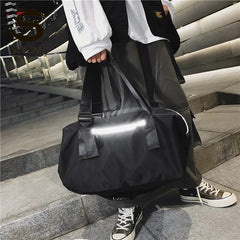 Travel Lightweight Luggage Bags Shoulder Pack Rainproof Large Portable Handbag M