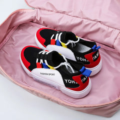 Nylon Gym Duffle Bag Wet Dry Separation Large Capacity Lightweight