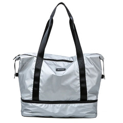 Nylon Gym Duffle Bag Wet Dry Separation Large Capacity Lightweight