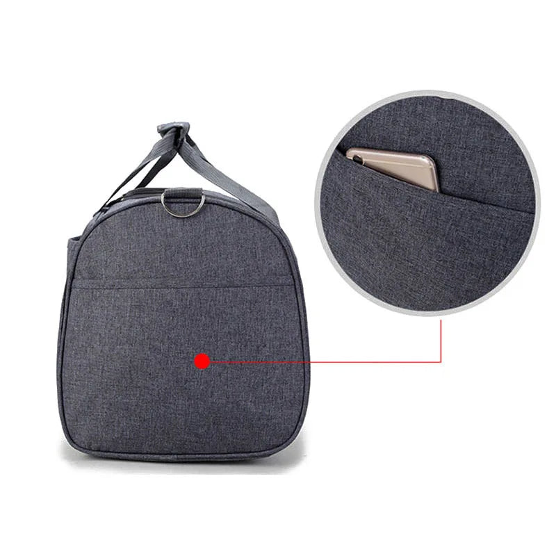 Large Capacity Travel Luggage Shoulder Bag for Men Women