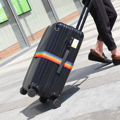 Adjustable Password Lock Luggage Strap Secure Belt N111