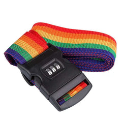 Adjustable Password Lock Luggage Strap Secure Belt N111