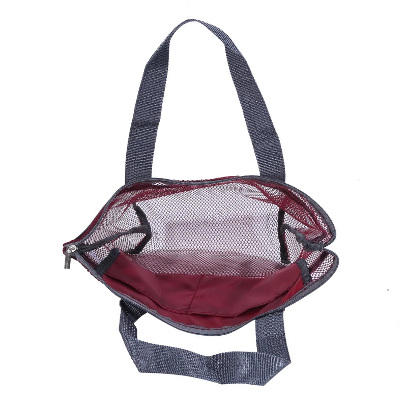 Travel Makeup Bags Outdoor Wash Handbag Dry Wet Separation Storage Bag