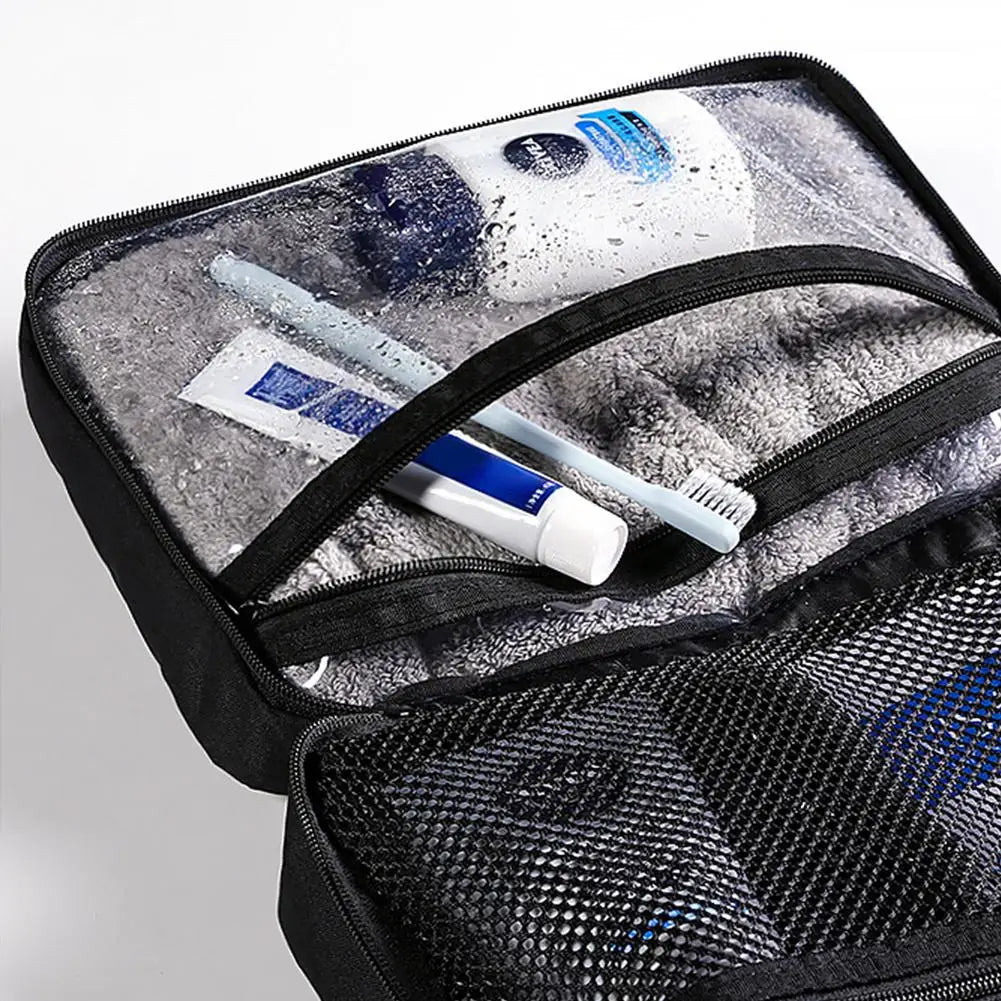 Travel Makeup Train Case Cosmetic Organizer Portable Storage Bag