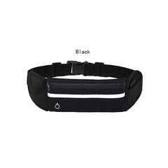 Sports Women's Waist Bag Mini Fanny Pack USB Pocket Waterproof Phone Belt Bags