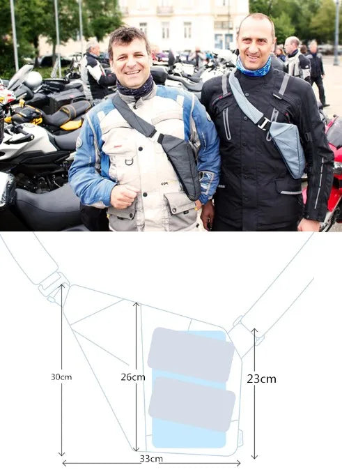 Anti-theft Axillary Wallet Women Travel Sports Messenger Bag