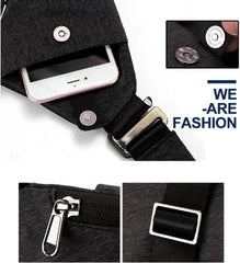 Anti-theft Axillary Wallet Women Travel Sports Messenger Bag