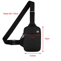 Travel Nylon Shoulder Chest Bag For Phone Pouch Small Waterproof