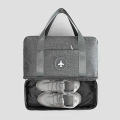 Large Capacity Travel Organizer Bag - Dry Wet Separation Storage Bag